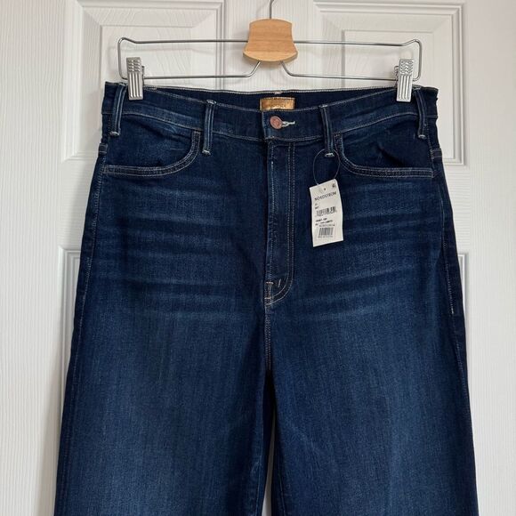 NWT MOTHER The Hustler Roller Sneak in Off Limits Wash Size 31 - Picture 11 of 16